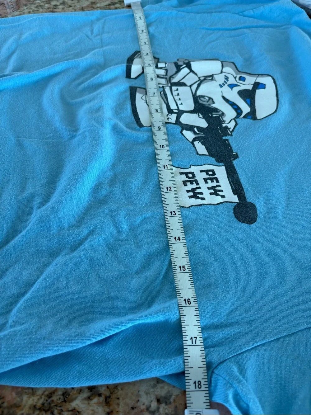 Star Wars Light Blue Kids Short Sleeve Stormtrooper Tee